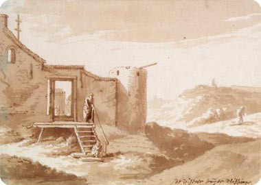 Wachthuisje "de Vygeter" omstreeks 1700